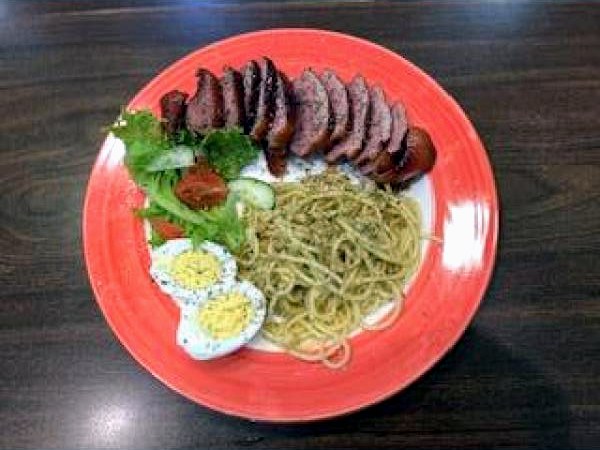 Smoke Duck Spaghetti