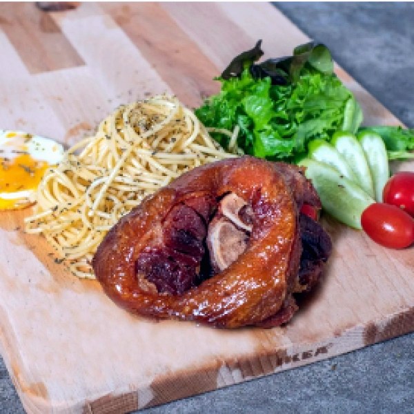 German Crispy Pork Knuckle Steak
