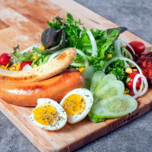 Chicken Bratwurst Sausages Garden
